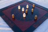 Fidchell De Luxe Hand-crafted Leather Board