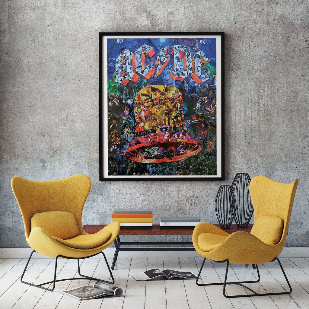 AC-DC Collage /  Art - multymedia