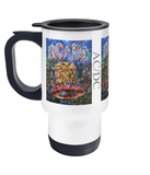 AC/DC Collage Travel Mug 14oz - multymedia