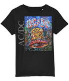 AC/DC Hells Bells Collage Kids T-Shirt