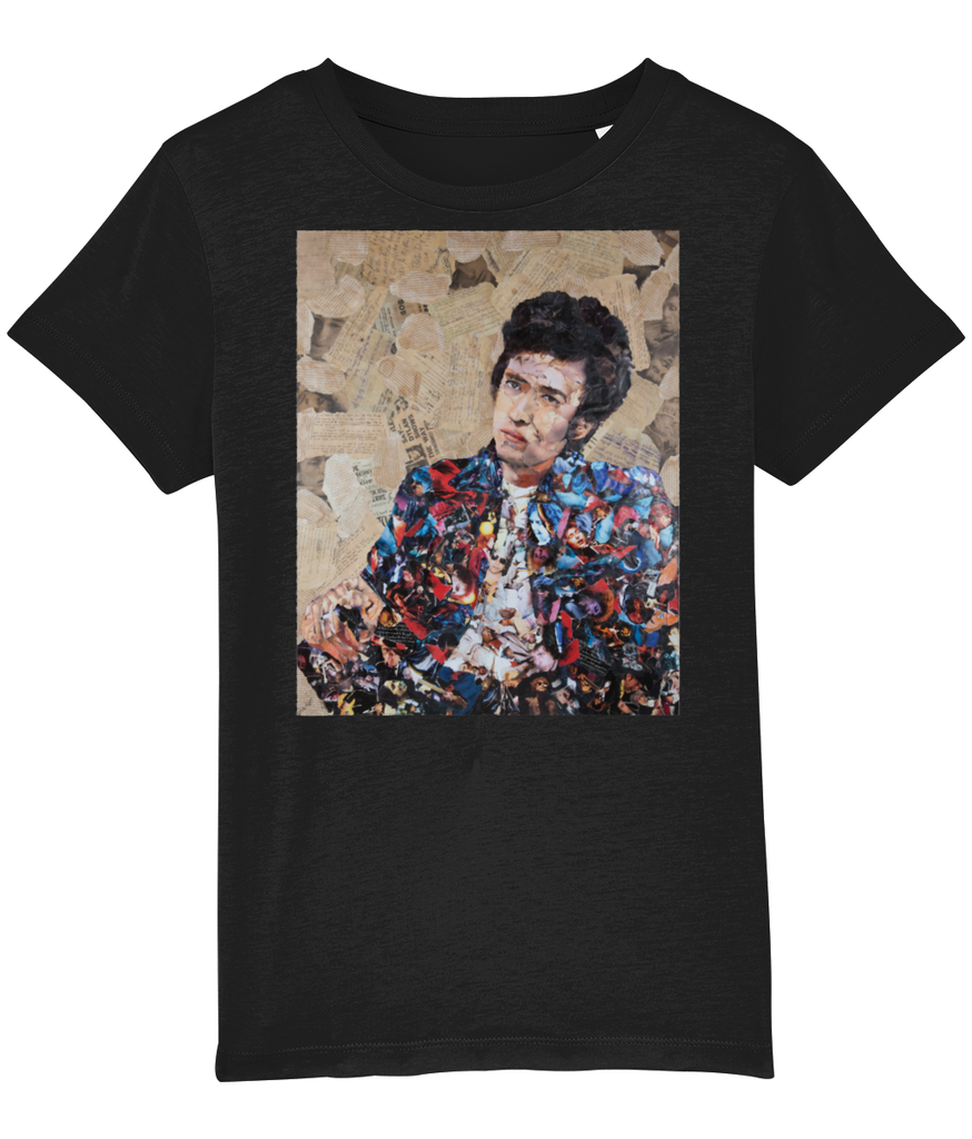 Bob Dylan Collage Kids T-Shirt