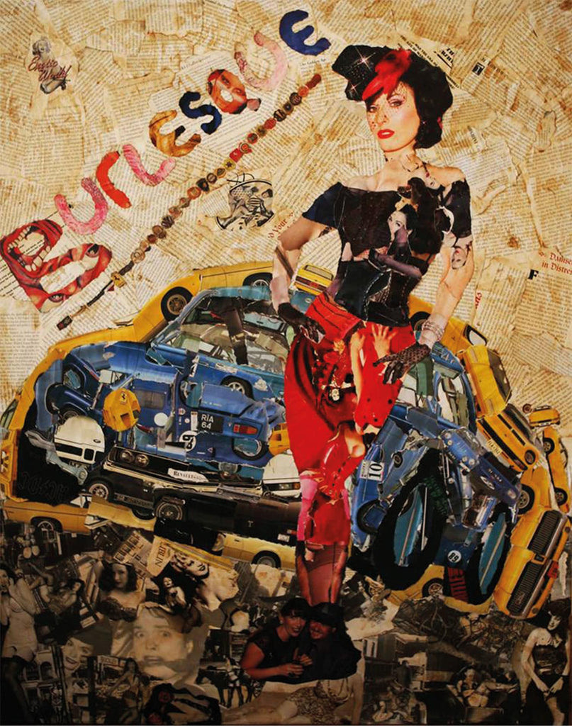 Burlesque Collage - multymedia