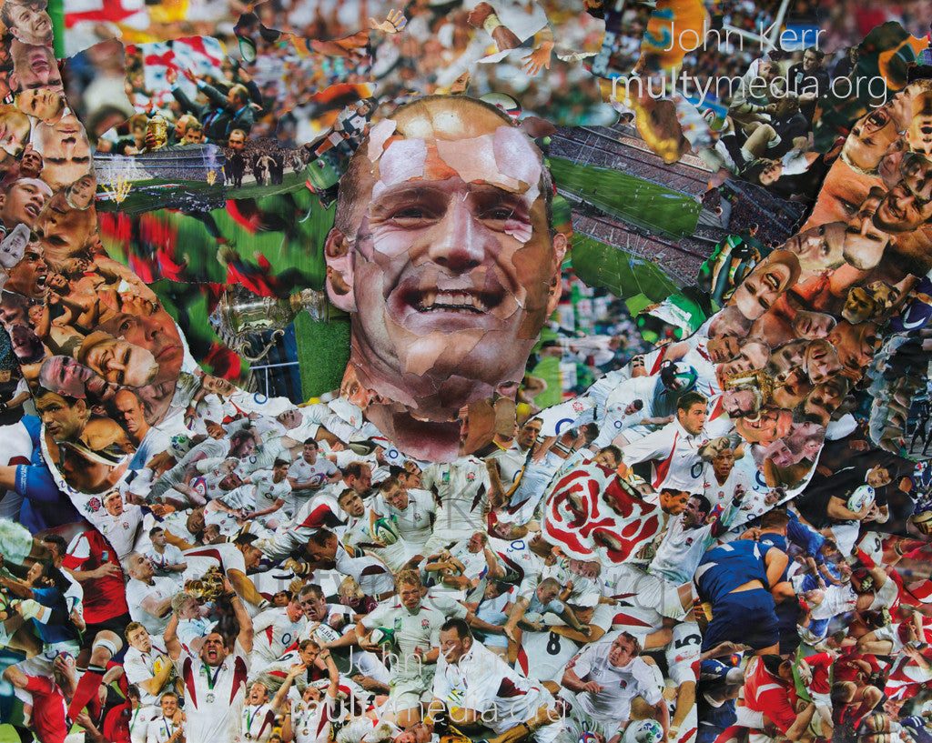 England Rugby Collage - multymedia