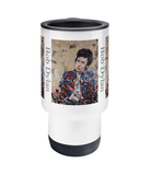 Bob Dylan Collage Travel Mug 14oz - multymedia