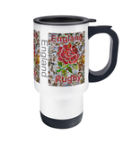 England Rugby Travel Mug 14oz - multymedia