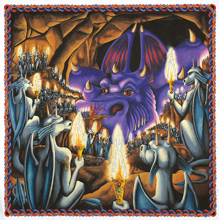 Dragon Storytime Giclee Print by Francis Morgan - multymedia