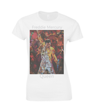 Freddie Mercury Collage Womens T Shirt