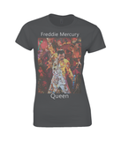 Freddie Mercury Collage Womens T Shirt