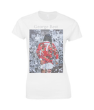 George Best Collage Womens T Shirt
