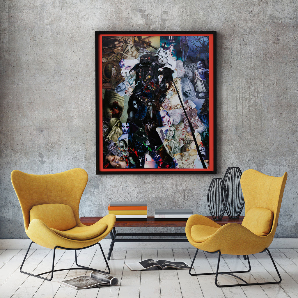 Goth Canvas Print - multymedia