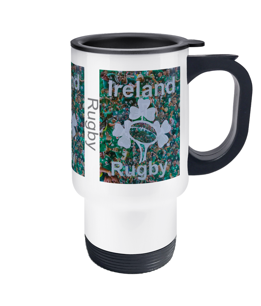 Ireland Rugby Travel Mug 14oz - multymedia