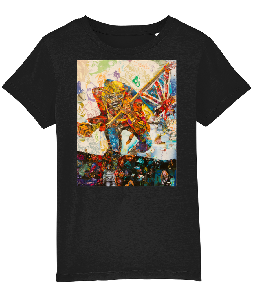 Iron Maiden Collage Kids T-Shirt
