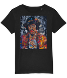 Jimi Hendrix Collage Kids T-Shirt