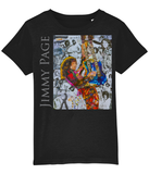 Jimmy Page Collage Kids T-Shirt