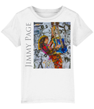 Jimmy Page Collage Kids T-Shirt
