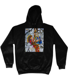 Jimmy Page Collage Hoodie - multymedia