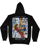 Jimmy Page Collage Hoodie - multymedia
