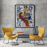 Led Zeppelin Jimmy Page Canvas Print - multymedia