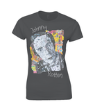 Johnny Rotten Collage Womens T Shirt
