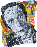 Johnny Rotten Sex Pistols Collage Giclee Print