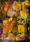 Klimt Collage Giclee Print