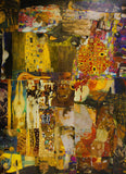 Klimt Collage Giclee Print