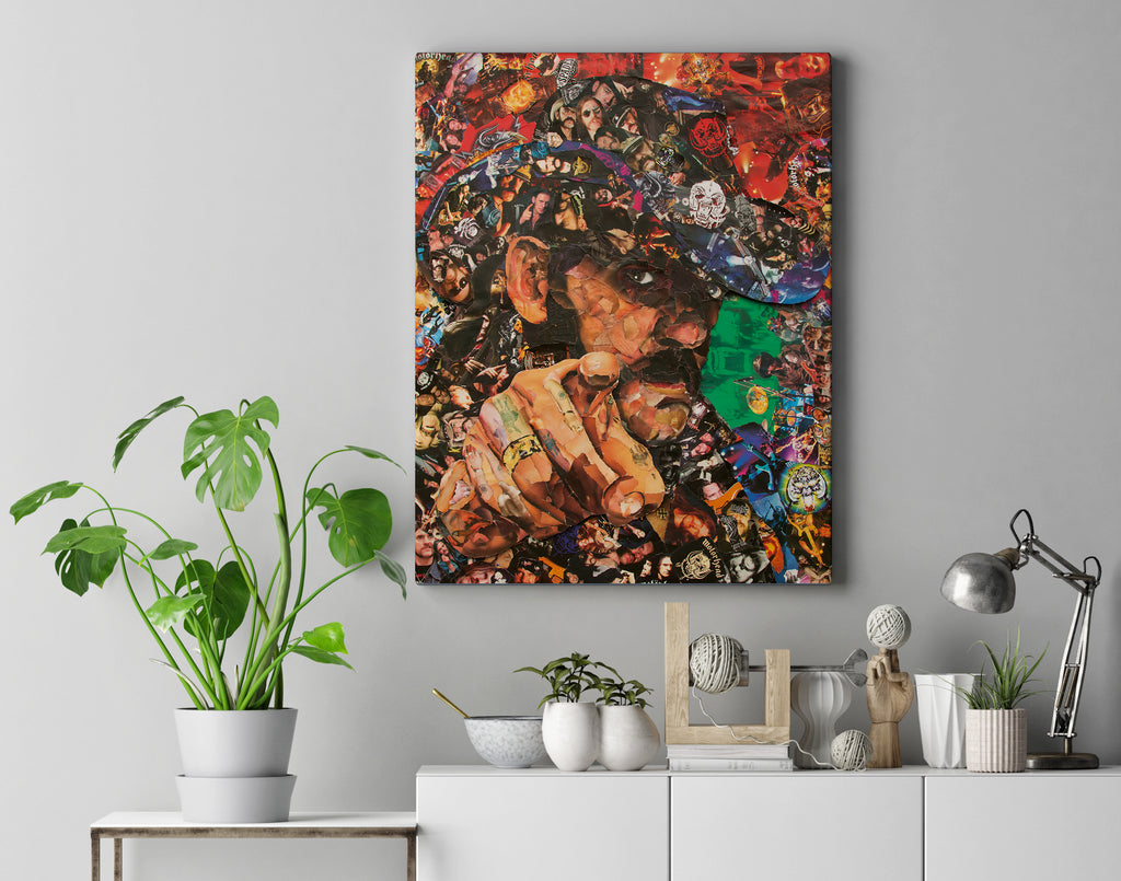 Lemmy of Motorhead Canvas Print - multymedia