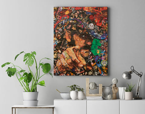 Lemmy of Motorhead Canvas Print - multymedia