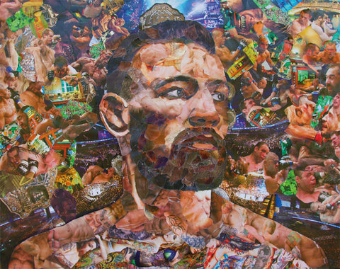 Conor McGregor Collage Poster - multymedia