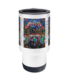 Metallica Master of Puppets Collage Travel Mug 14oz - multymedia