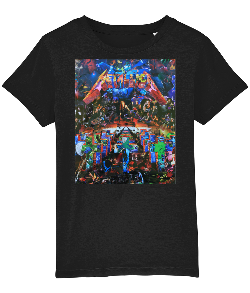 Metallica Master of Puppets Collage Kids T-Shirt