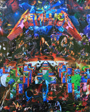 Metallica Collage Womens T Shirt