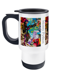 Monty Python Collage Travel Mug 14oz - multymedia