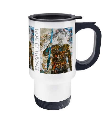 Game of Thrones Collage Travel Mug 14oz - multymedia
