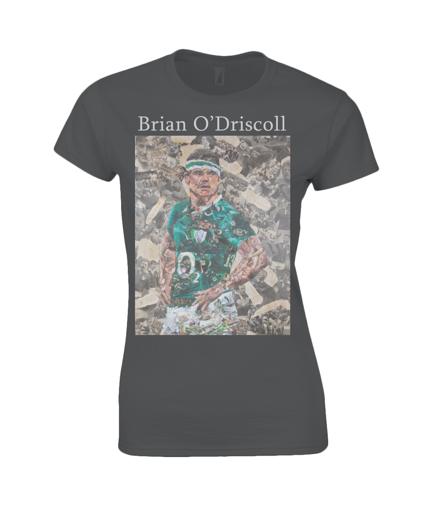 Brian O'Driscoll Collage Womens T Shirt