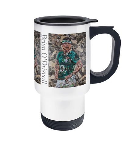 Brian O'Driscoll  Collage Travel Mug 14oz - multymedia