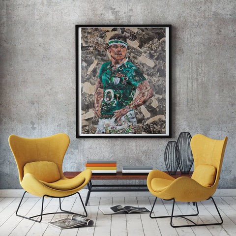 Brian O'Driscoll Canvas Print - multymedia