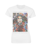Ozzy Ozbourne Collage Womens T Shirt