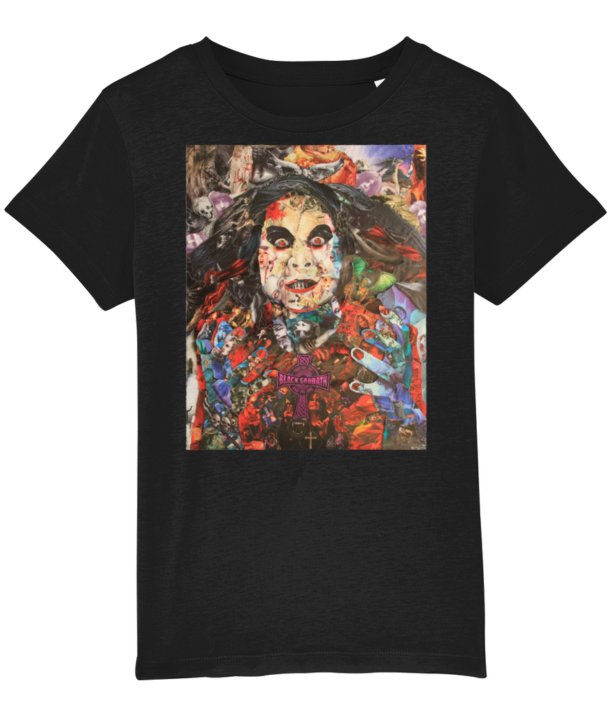 Ozzy Osbourne Collage Kids T-Shirt