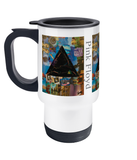 Pink Floyd Collage Travel Mug 14oz - multymedia