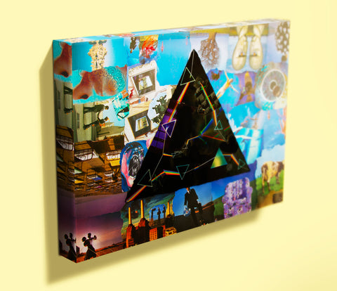 Pink Floyd Darkside Canvas Print 2 - multymedia