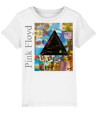 Pink Floyd Darkside Collage Kids T-Shirt