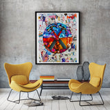 Pink Floyd The Wall Collage Giclee Print - multymedia