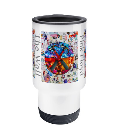 Pink Floyd The Wall Collage Travel Mug 14oz - multymedia