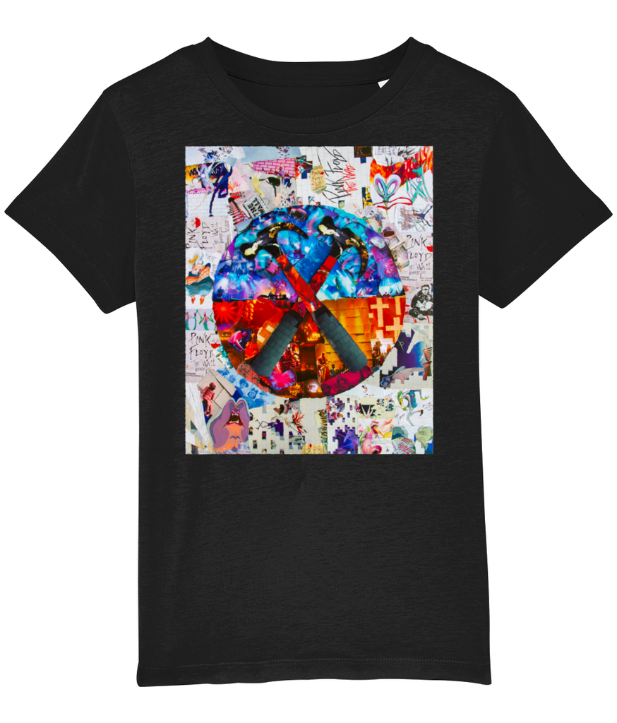Pink Floyd The Wall Collage Kids T-Shirt