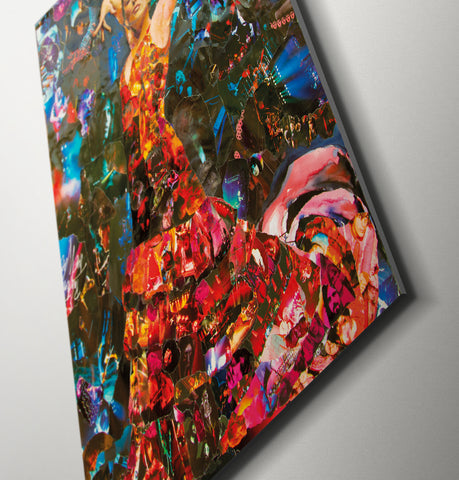 Pink Floyd Flamenco Dancer Canvas Print - multymedia