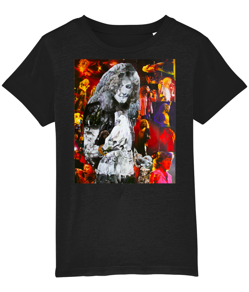 Robert Plant Collage Kids T-Shirt