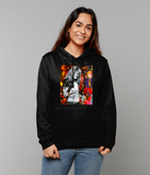 Robert Plant Collage Hoodie - multymedia