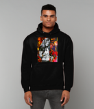 Robert Plant Collage Hoodie - multymedia