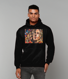 Robert Plant Collage Hoodie - multymedia